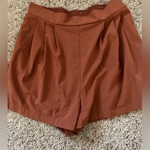 Wayre brand Burnt orange athletic shorts